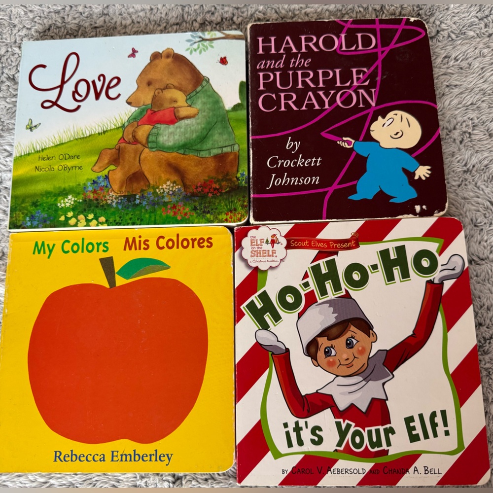 Children's Book Set with Colorful Covers. 4 books 📚